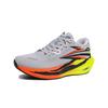 Flying Burning Professional Marathon Running Shoes Carbon Board Racing PB Running Shoes Shock Absorption Training Shoes Light White Sneakers