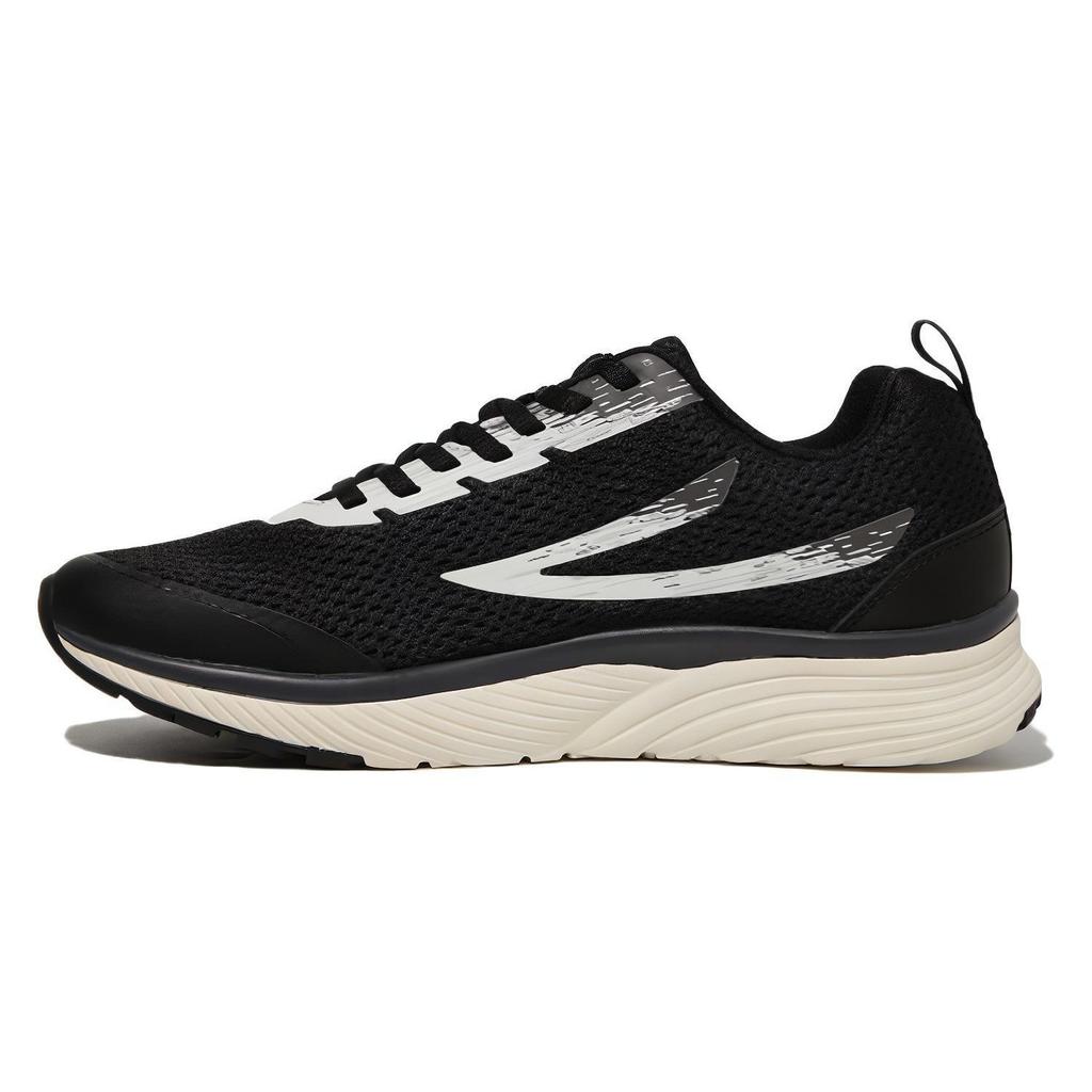 Fila RGB Flex 3.0 Cushioning Abrasion Resistant Low Top Running Shoes Unisex Black White Korean Style 1RM02471F_013