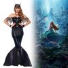 Heißes Filmthema Meerjungfrauen-Prinzessinnenkostüm Langes Kleid für Bühnenauftritt und Rollenspiel