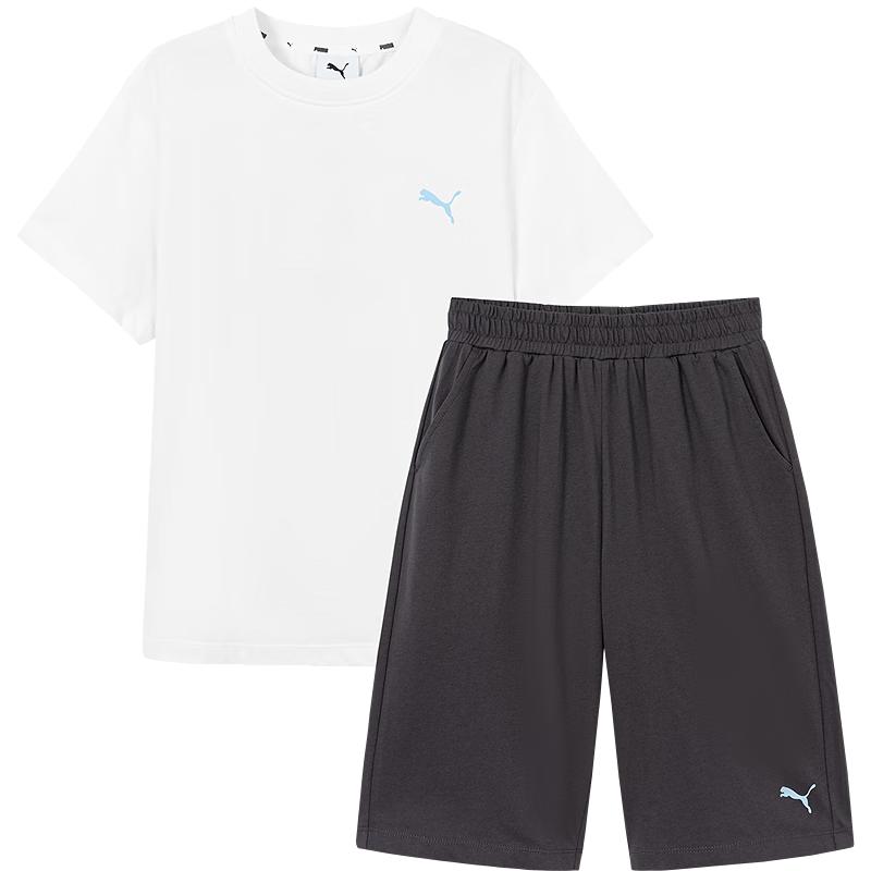 Puma Kids' Spring Short-Sleeve Casual Set