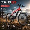 DUOTTS E29 Elektrofahrrad für Erwachsene 48V 13,5Ah Akku 250W Motor 27,5-Zoll All-Terrain Off-Road Fahrrad Erwachsenen E-Bike