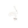 Swarovski Ewige Blume Libelle Halskette Damen Halskette Weiß 5524856