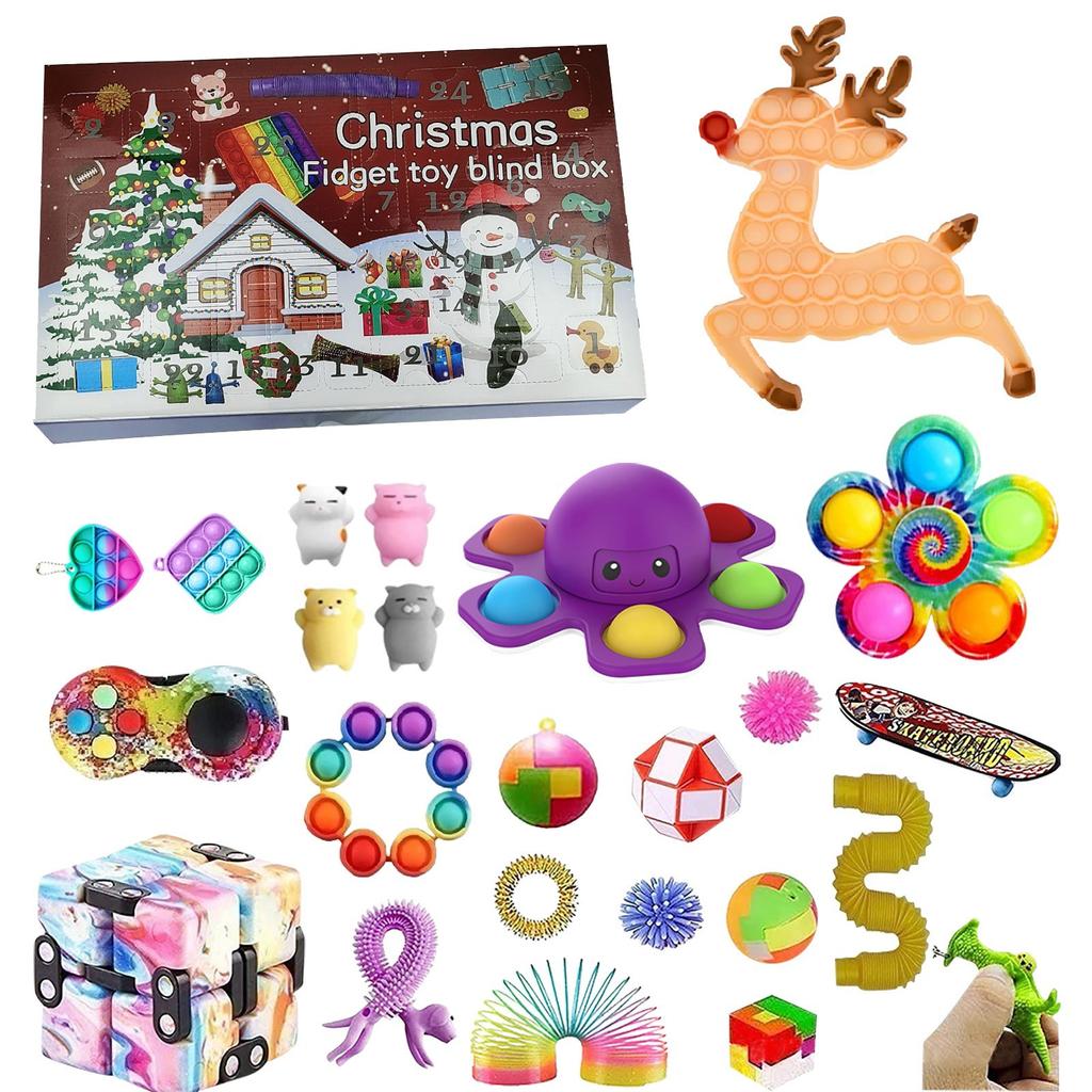 Noel Silikon Duyusal Dekompresyon Masaüstü Bulmaca Dekompresyon Oyuncak