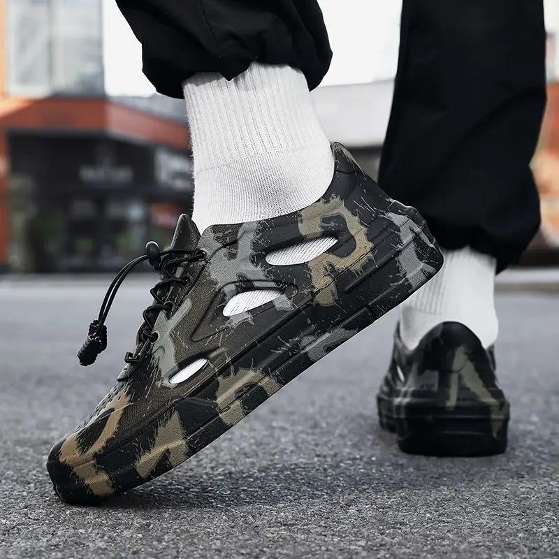 Outdoor Men's Sandal Strappy Breathable Camouflage Cheap Liquidation Clearance Sale Daily Use Comfortable High Quality Male Shoe