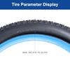 FengCan 26x4.0 Tire, 26x4.0 100-559 Bicycle Tire, Compatible with 26-inch Fat Bikes, Mountain Bikes, and Electric Bikes, 4.0-inch Section Width (BQ084
