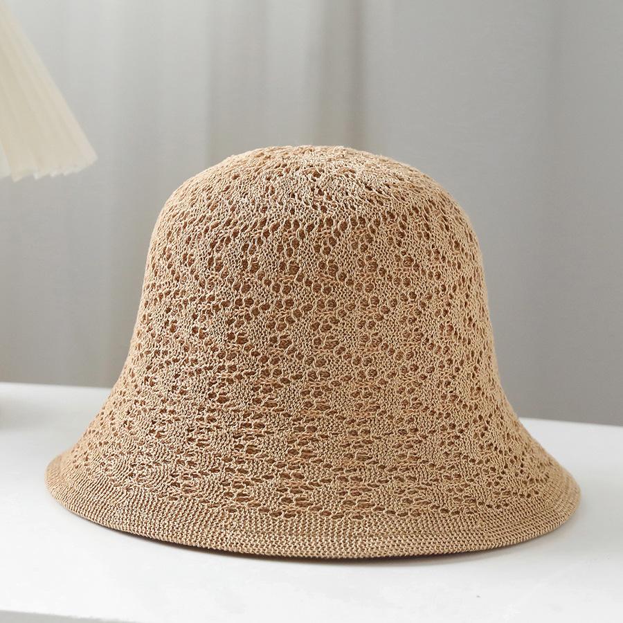 

New 4 Colorways Summer Bucket Hats Cap For Women Double layer Spring Fisherman Hat Outdoor Foldable Suncreen Beach Hat Wholesale хакі