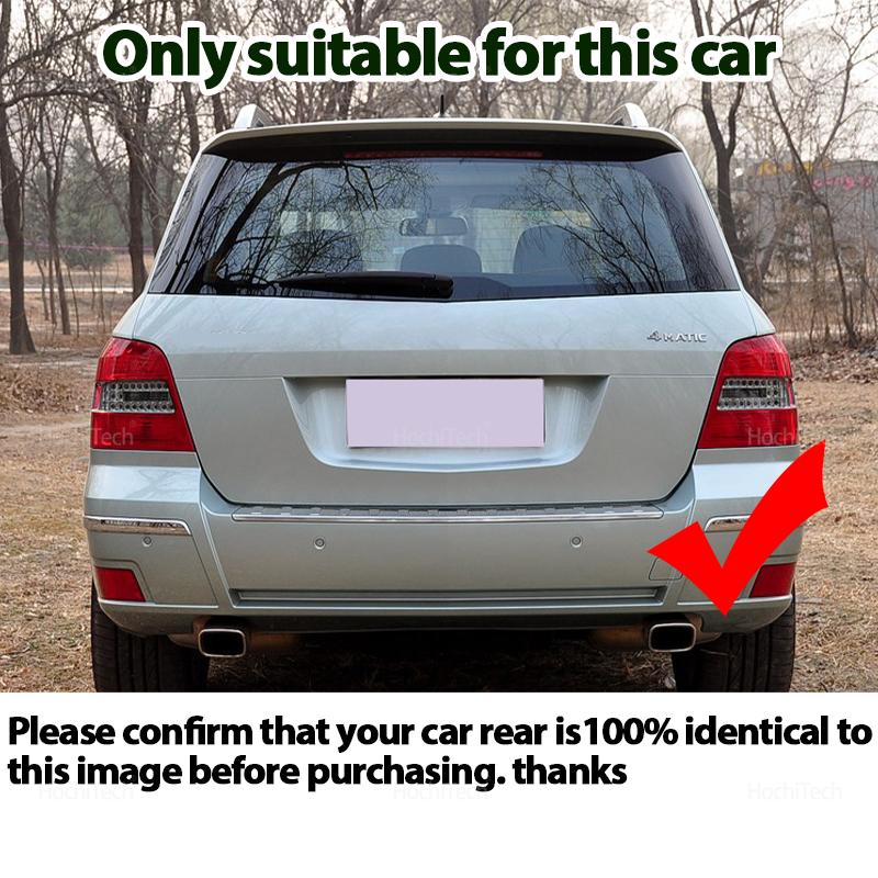 2Pcs License Plate Light for Mercedes Benz GLK X204 2007-2013 LED Light Car License Number Plate Lamp A2048200156