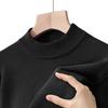 Half Turtleneck Knitwear Sweater Autumn/Winter Neck Sweatshirts Solid Color Pullovers Man Casual Mens Clothing