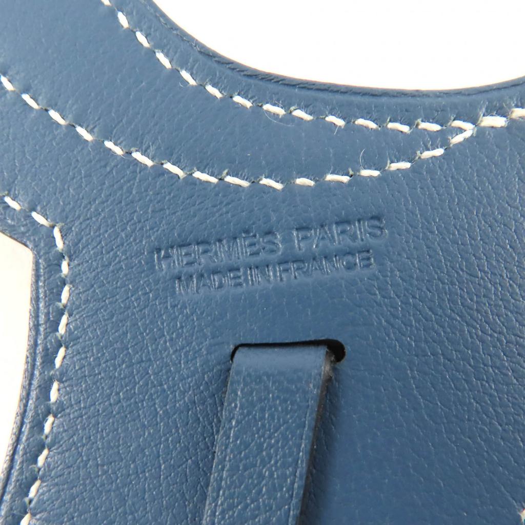 Excellent HERMES Bag charm Paddock Sailor Charm Vaux Swift Leather Women Used