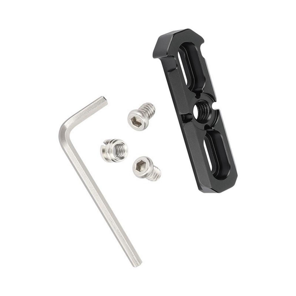 Aluminum Alloy NATOs Rail Quick Mount Camera Expansion Gear for Locating Holes for Photographic Devices