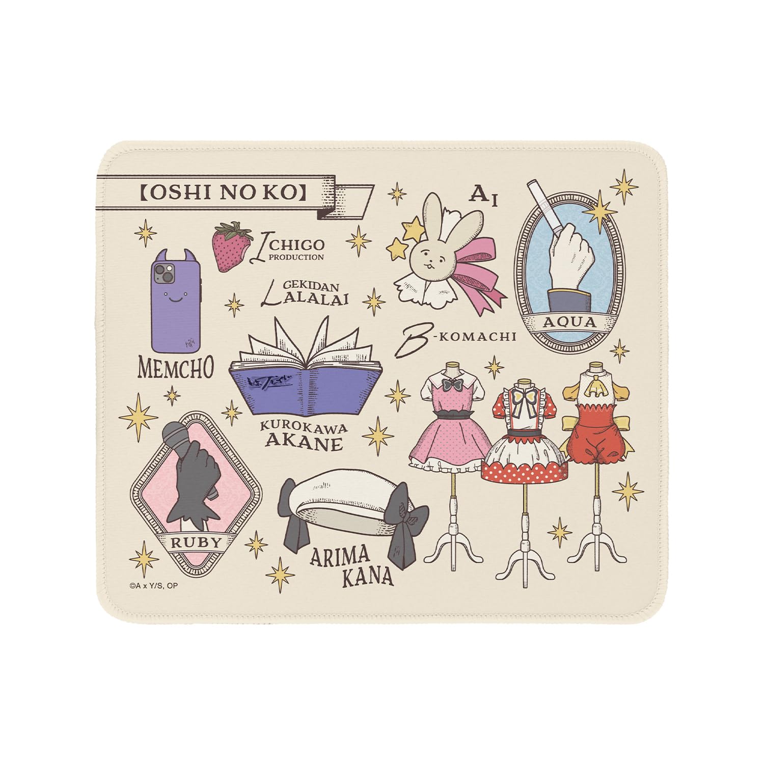 

no no Motif Mouse Pad [Oshi Ko] [Oshi Ko]