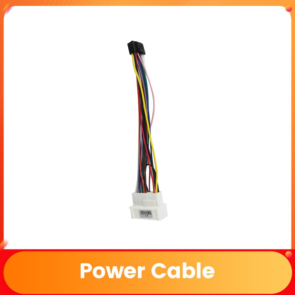 16pin Car Radio Power Cable Harness Wire Adapter For Hyundai Elantra Accent Azera i10 i20 i30 ix55 Tucson KIA Carens Picanto Rio Radio Accessories 4