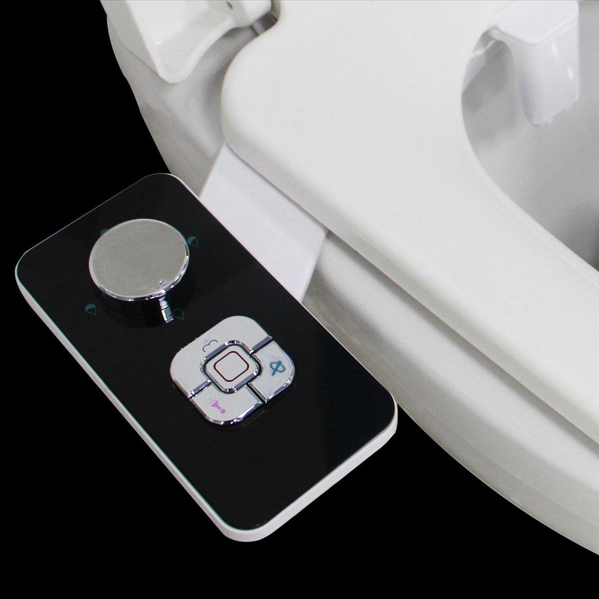 

Bidet Attachment Non-Electric Bidet Toilet Seat Sprayer with Pressure Controls Dual Nozzles for Frontal Rear Wash A China Mainland