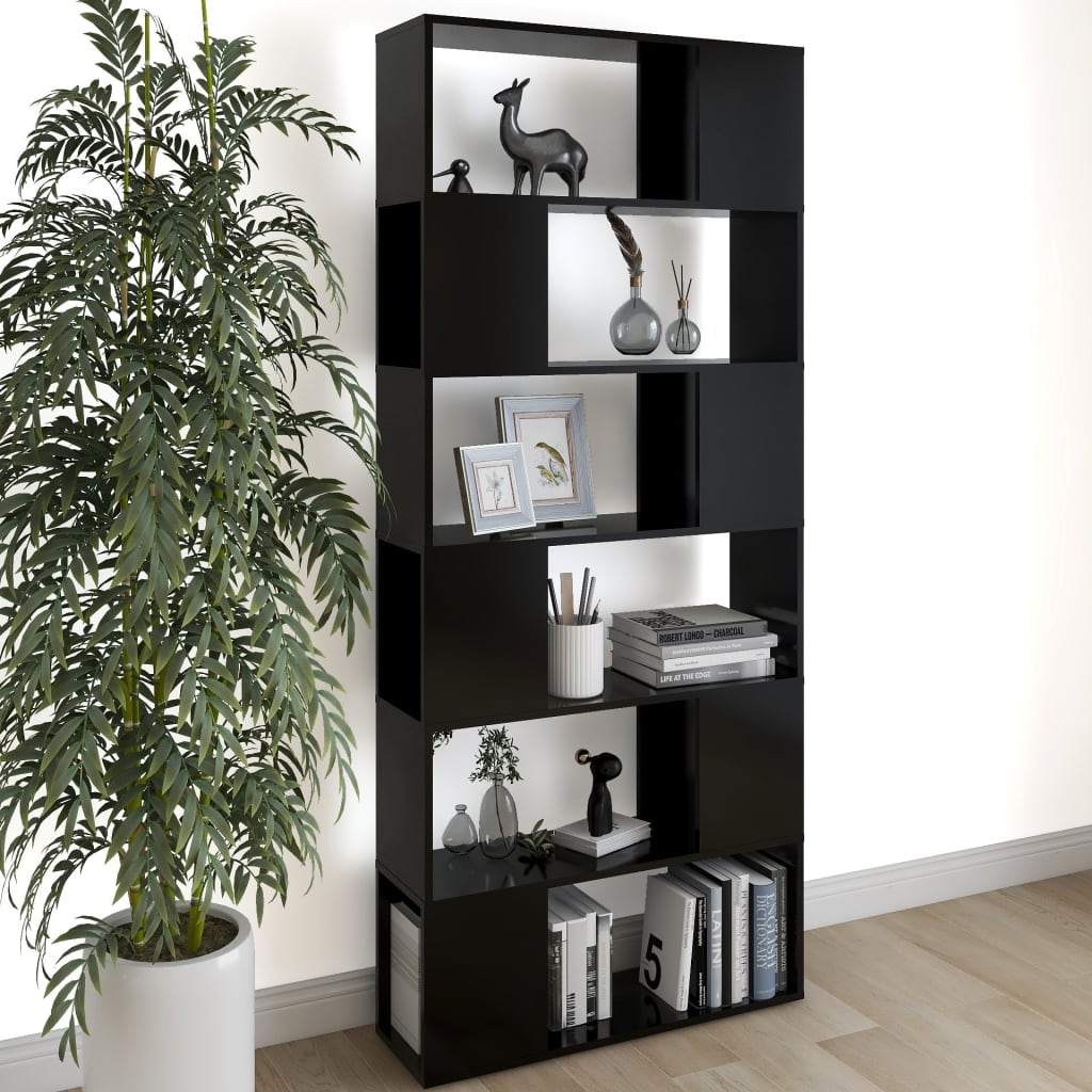 Modernes kreatives Bücherregal, aufrechtes Bücherregal für das Arbeitszimmer, Ausstellungsregal für Wohnzimmerdekoration, 80x24x186 cm