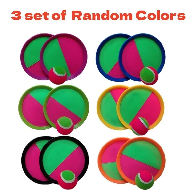 Funny Family Two Person Outdoor Sports Game Set Parent-Child Interactive Racket Suction Cup Target Throwing And Catching Ball