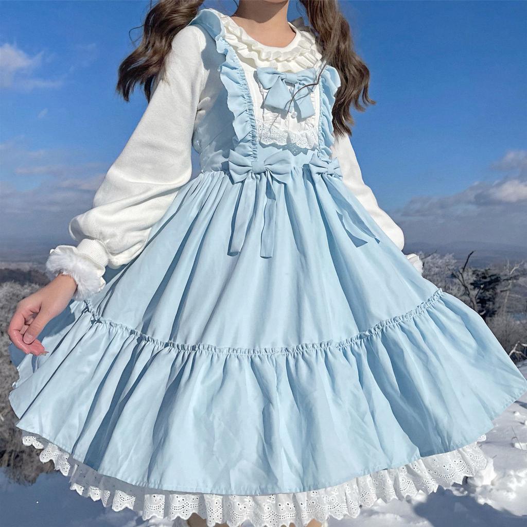 Buy Japanese Kawaii Lolita Dress Ladies Party Vintage Lolita Jsk