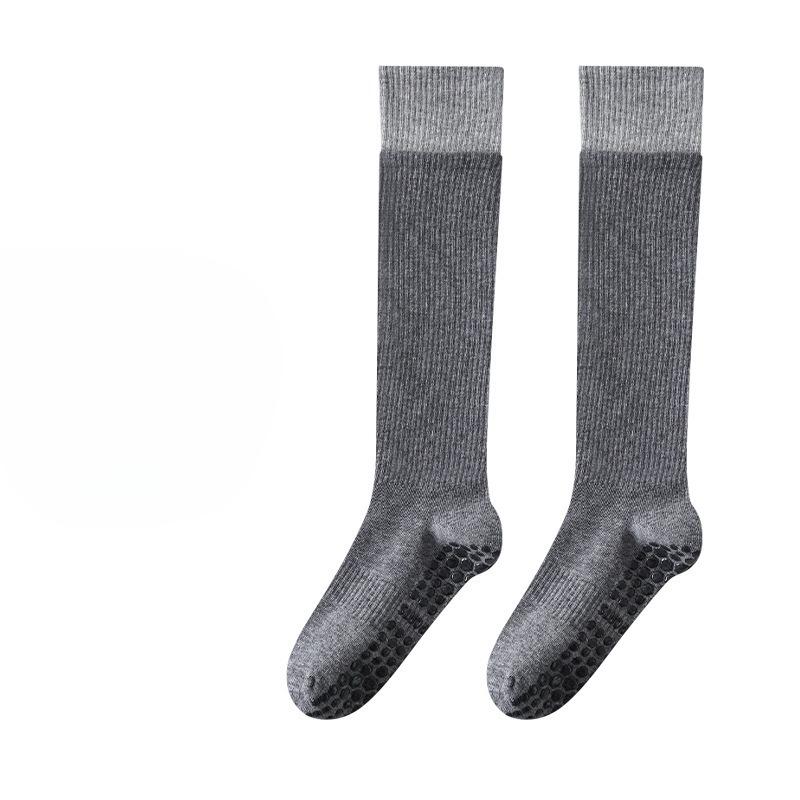 

Носки для йоги с пятью пальцами, Женские спортивные профессиональные фитнес-носки с противоскользящим эффектом, Носки для пальцев ног против запаха для занятий пулой в помещении 1 pair серый