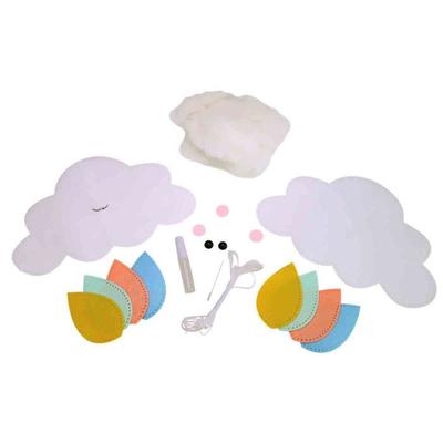 Felt Mobile Kit Cloud To Sew 25 X 23 Cm