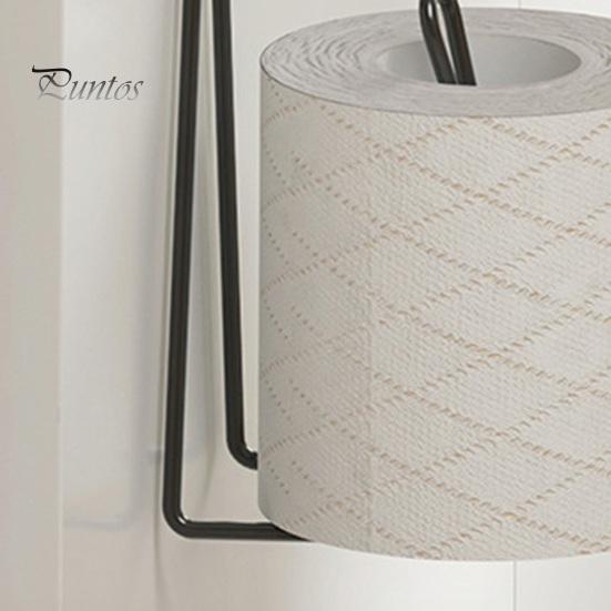 No Drill Adhesive Paper Organizer Toilet Roll Holder, Stainless Steel Heavy Duty Rustproof Kitchen Towel Storage Rack, Wall Mount Stand for