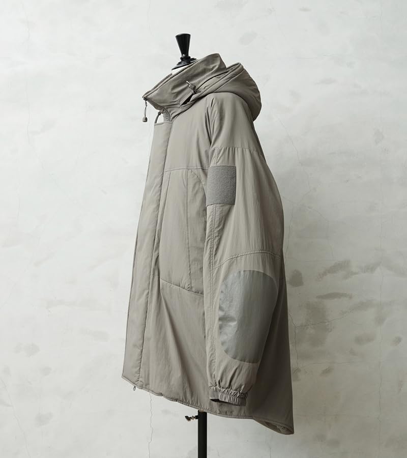WAIPER US Military PCU Level 7 Type 2 PrimaLoft Monster Parka in Pertex Unlimited Alpha inc. (M, Gray) [WP1009]