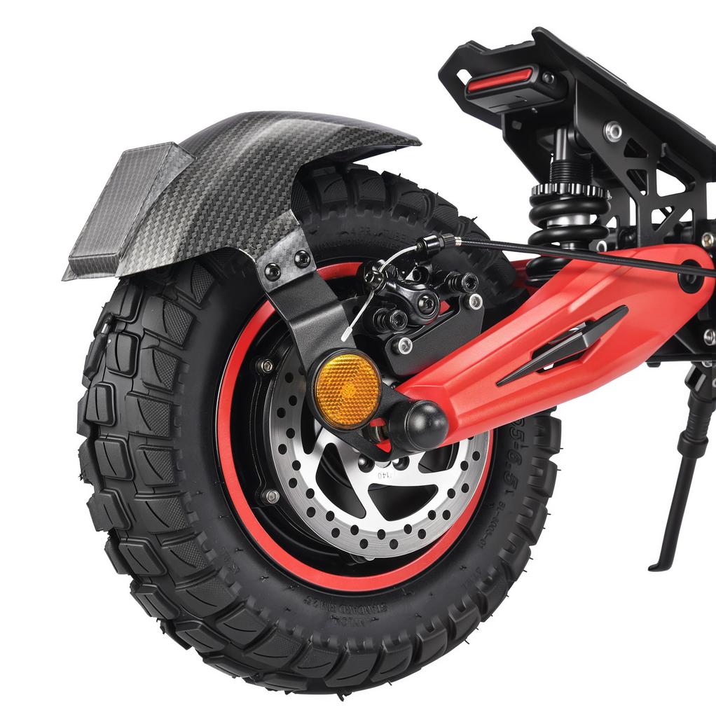 TWOFISH TW4 PRO Elektroroller für Erwachsene 2000W Hochleistungsmotor 52V 23AH Akku 11 Zoll Reifen Strapazierfähig Off-Road Fahren E-Scooter
