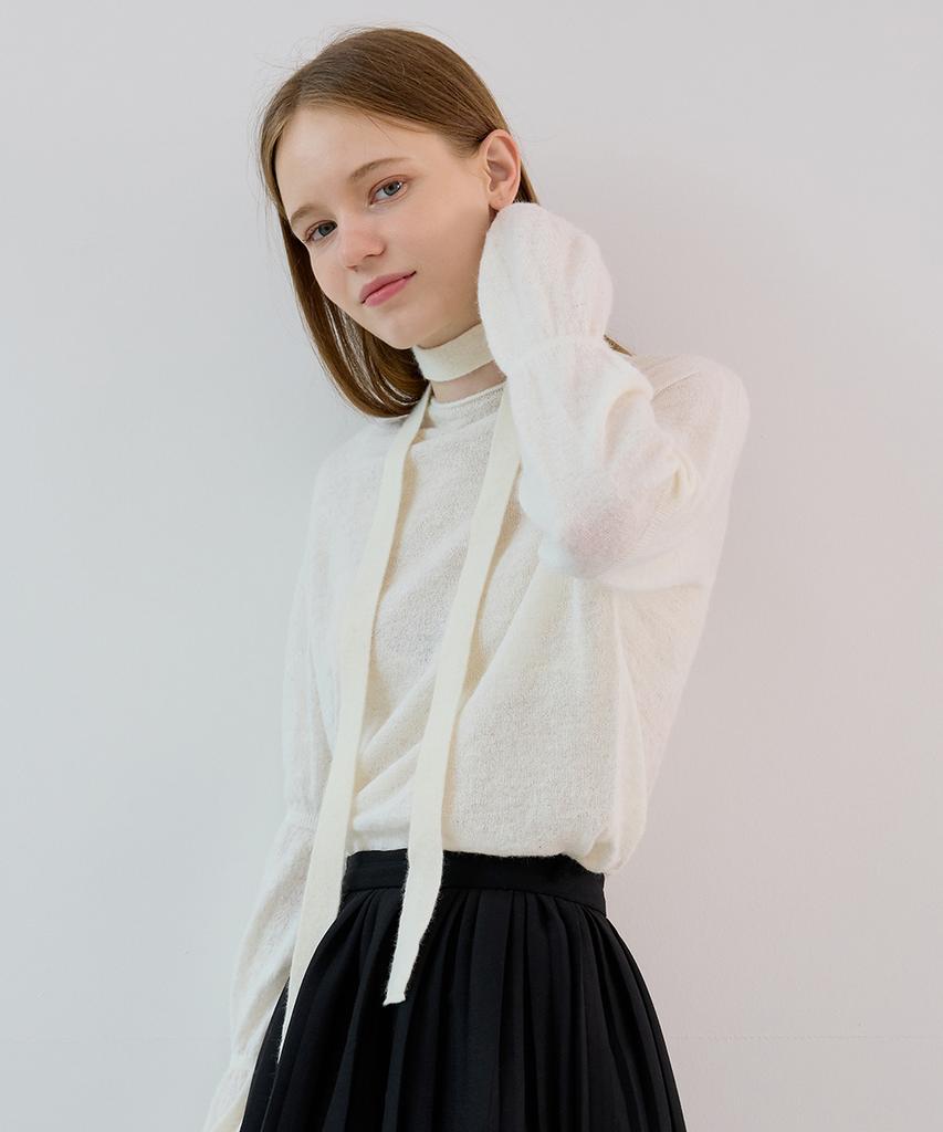 KNOWING Puff Knit (Ivory)