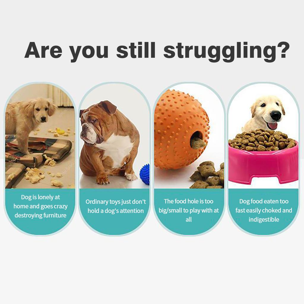 Dog Toy UFO Pet Leaky Food Ball Two-in-one Flying Disk Toy Interactive Improve IQ Toys for Small Medium Big Dogs Pet Supplies