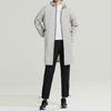 Anta Comprehensive Training Series Logo Print Hooded Windbreaker Women Outerwear Galactic-Gray 162317613-1