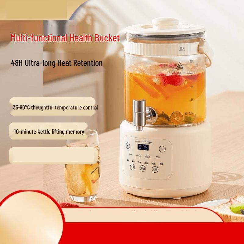 Wutuo 3L Smart Enamel Health Pot with Faucet