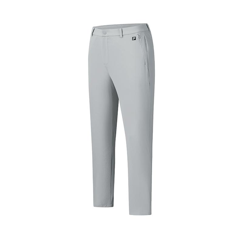 

FILA Golf Series Simple Classic Fashion Sports Golf Versatile Comfortable Straight Leg Woven Casual Pants Men bottoms Moon-Eclipse-Gray A11M625807FGY M