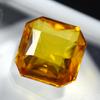 ORANGE Sapphire SQUARE CUT 10.90 Ct Natural Amazing Gemstones