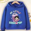 KPop Demon Hunters Soda Pop Graphic Hoodies Movie Fashion Casual Sweatshirt Harajuku Pullover Tops Children's Girl Hooded Sweatshirts
