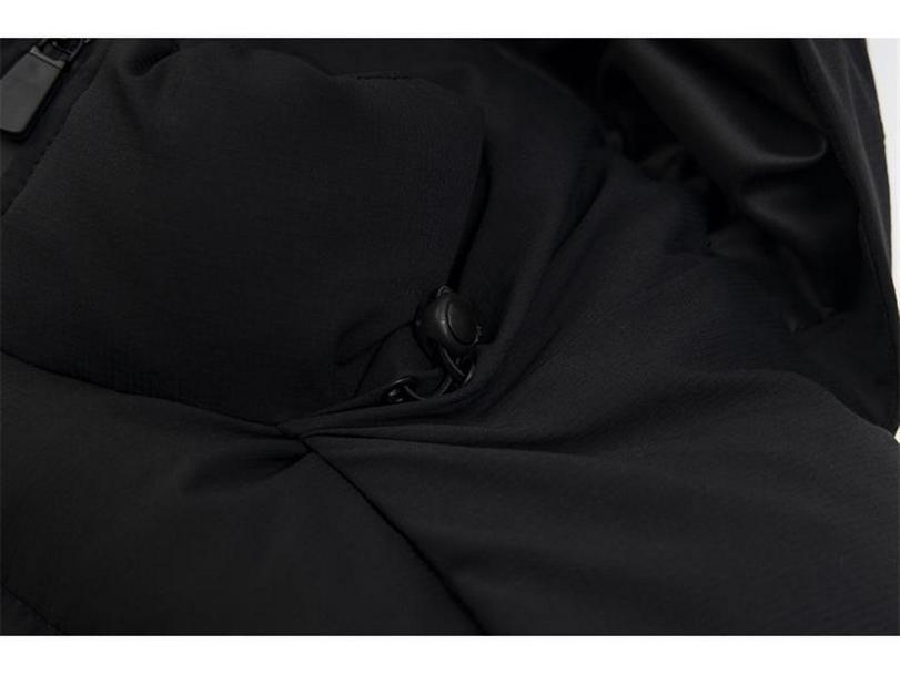 Zima Nowość Unisex Amerykański Streetwear Trapstar Pikowana Kurtka z Kapturem Bawełniana - Ciepła, Gruba i Luźny Krój