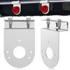 2pcs Watermelon Light Under Glow Frame Brackets 90 Degree Angled Clamp-On Mount, No Drilling Required for Semi-Trucks Trucks Pic