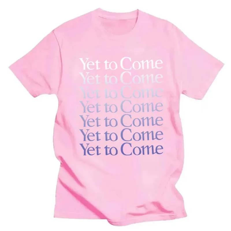 Summer T Shirt Graphic T-shirts Men's Women's Fashion Oversize T-shirt Harajuku Streetwear YET TO COME Short Sleeves Sport Shirt