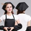 Triangle Head Scarf Women Hair Bandana Waiter Work Headscarf for Kitchen Restaurant Female Chef Cap for Bakers Baristas Cleaners