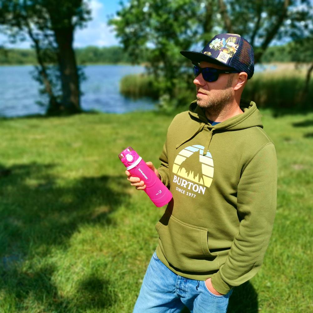 Large Foldable Silicone Water Bottle 750 Ml