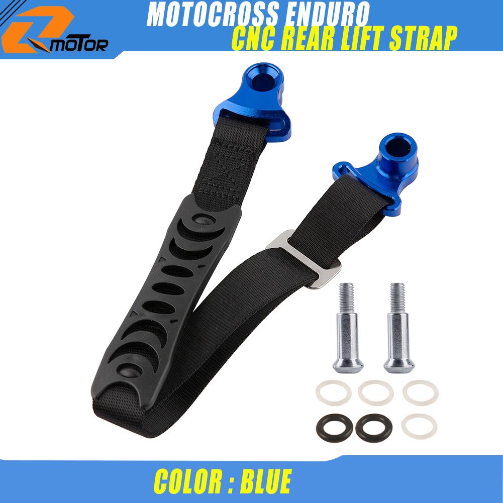 

CNC Rescue Traction Strap Pull Sling Belt For Yamaha KTM Kawasaki Suzuki Honda Husqvarna CRF YZ KX EXC SX Road Motocross Enduro