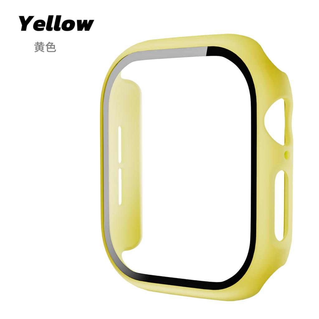 Tempered Glass+Cover For Apple Watch 10 46mm Matte Hard PC Bumper Screen Protector Case iWatch Series 10 42mm Accessories