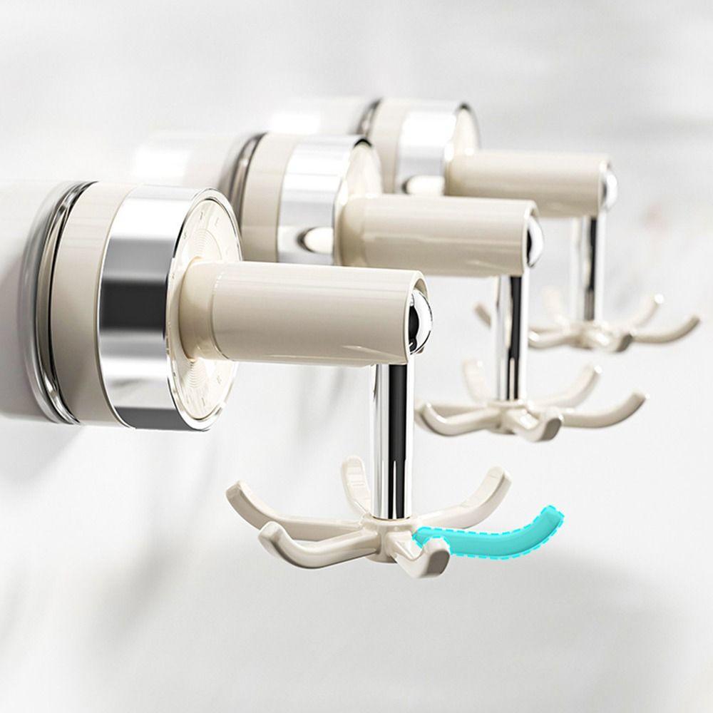 Cârlig Pliabil Rotativ 360° Puternic Cârlig cu Ventuză de Agățat Portabil Cârlig de Perete Living