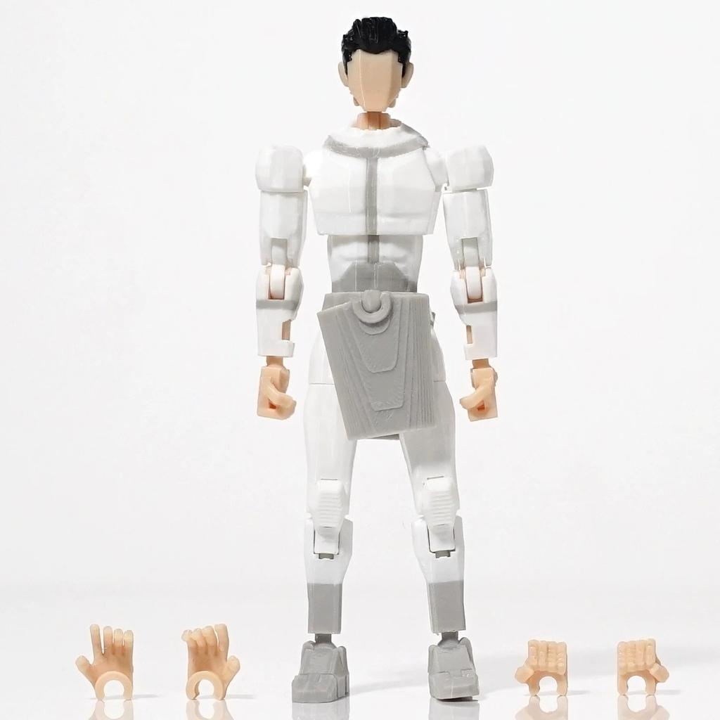 En Stock Nuevo Figuras de Acción Invincible Toys Impresas en 3D T13 Dummy 13 Superhéroes Juguetes Articulados Móviles Cambiaformas