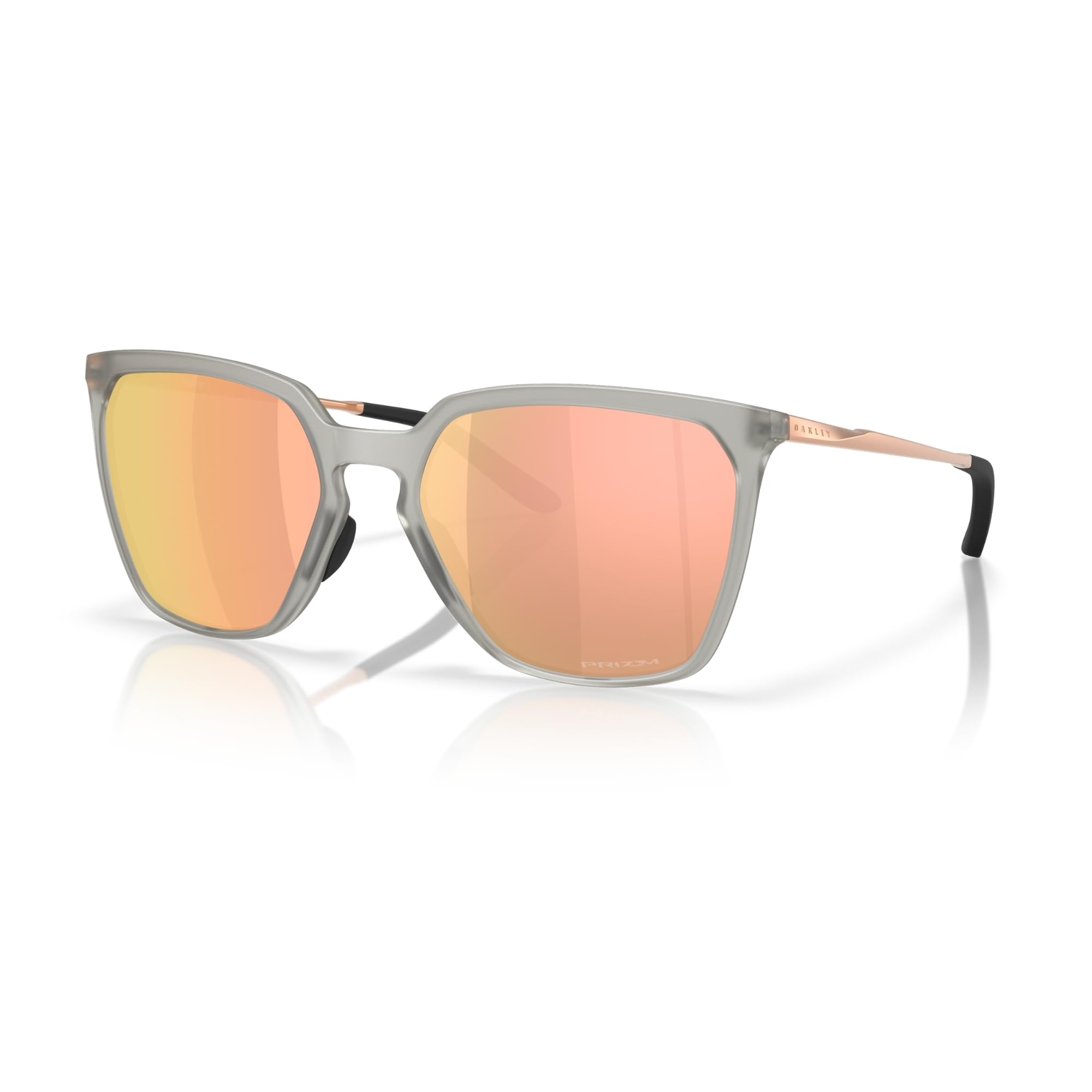 Oakley Sunglasses 0OO9480 SIELO 94800957 SQ Matte Grey Ink Prizm Rose Gold Polarized [Oakley] (Matte Grey/Gold)