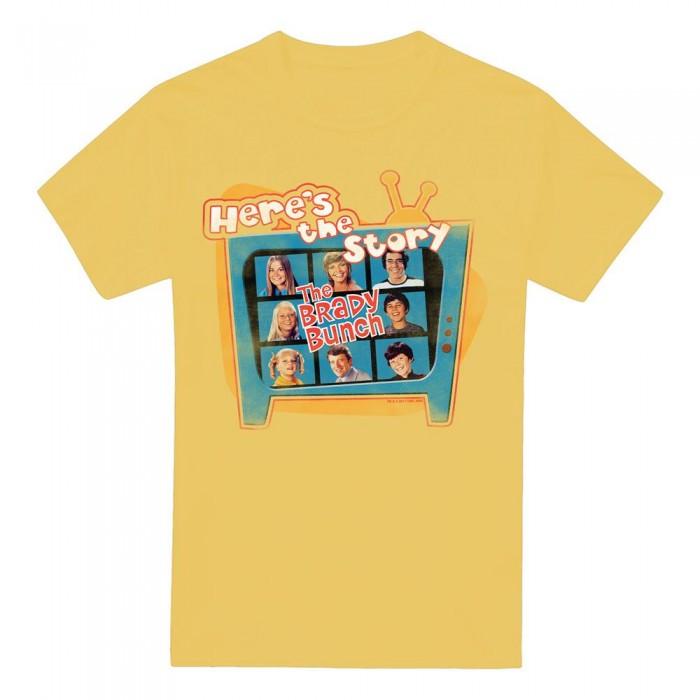 The Brady Bunch Unisex Adult Heres The Story T-Shirt