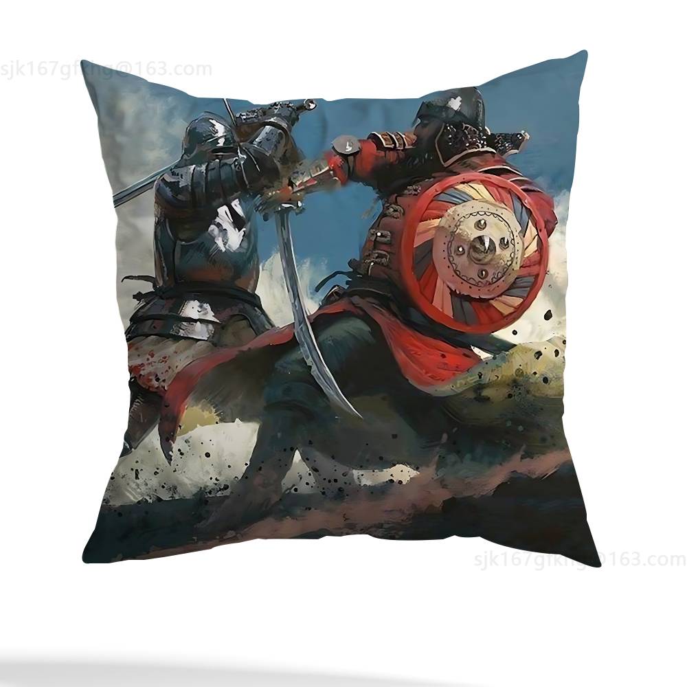 K-Kingdom Come Deliverance Pillow Cover Living Room Sofa Cushion Cover Bedroom Room Bed Pillow Cover Home Decoration