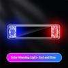 1PC Solar Powered LED Warning Strobe Light Wireless Auto Sensor for Construction Site Parking Lot Safety