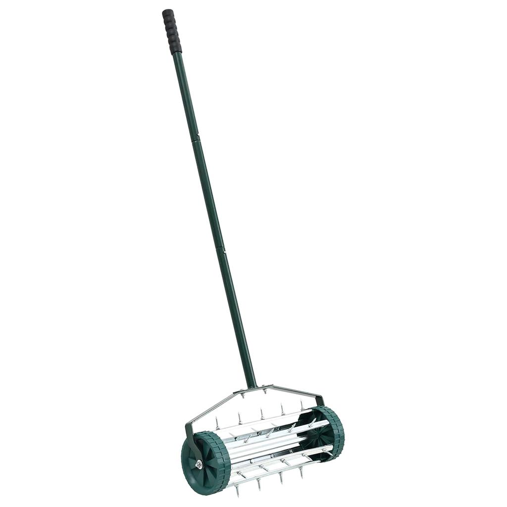Rullo Aeratore per Prato con Denti Aeratori per la Cura del Prato