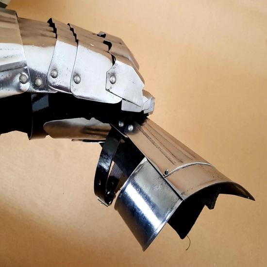 40.64 Cm Medieval Knight Gauntlet Armor, Larp, Cosplay, Sca, Functional Armor Gloves Best Gift