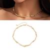 2025 Lava Twist Collar Chain Necklace Adjustable Clavicle Chain Choker Neckwear Gift for Birthdays & Special Occasion