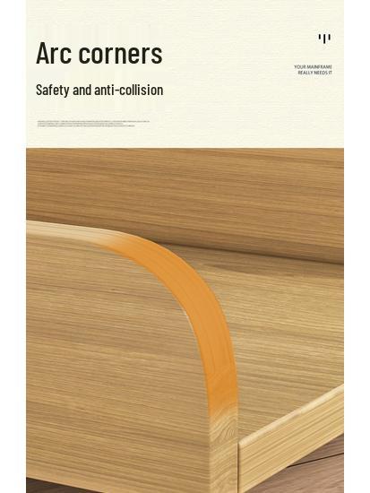 Movable Desktop Computer Stand with Wheels