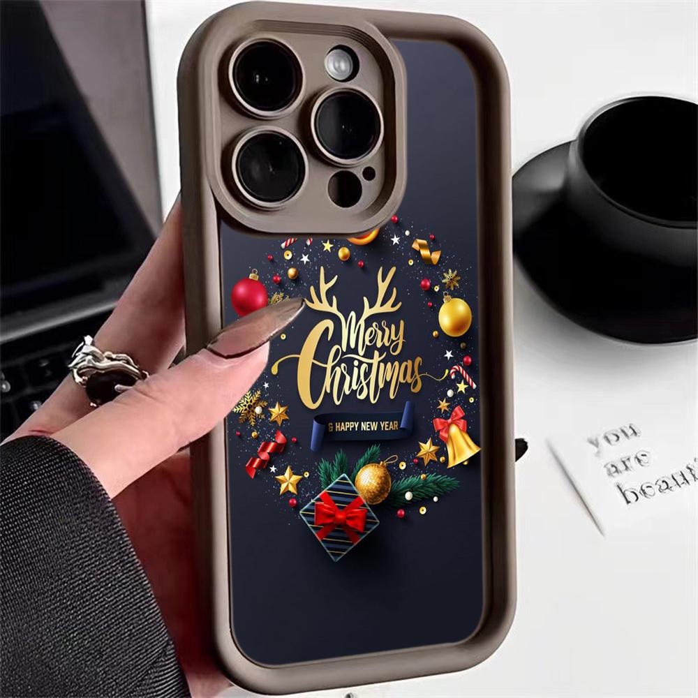 Husă moale Sky Eye Ladder pentru Xiaomi 14T Redmi 13c 14c Note 12 13 Pro Toate modelele Xiaomi Redmi Huse pentru telefon NY38 Anul Nou Crăciun fericit Pom de Crăciun